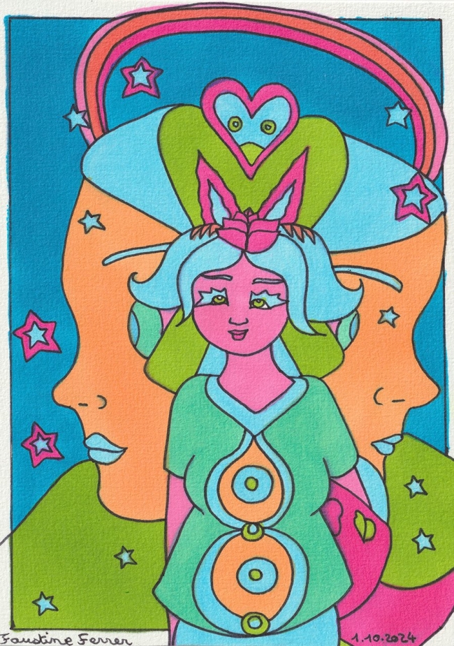 Dessin Original 13 x 18 cm #0010