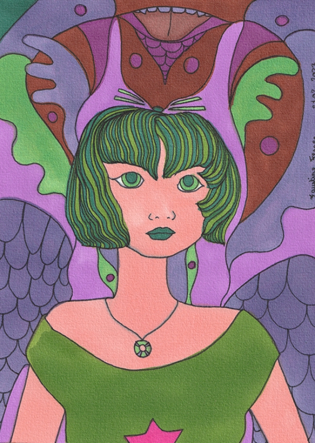 Dessin Original 13 x 18 cm #0011